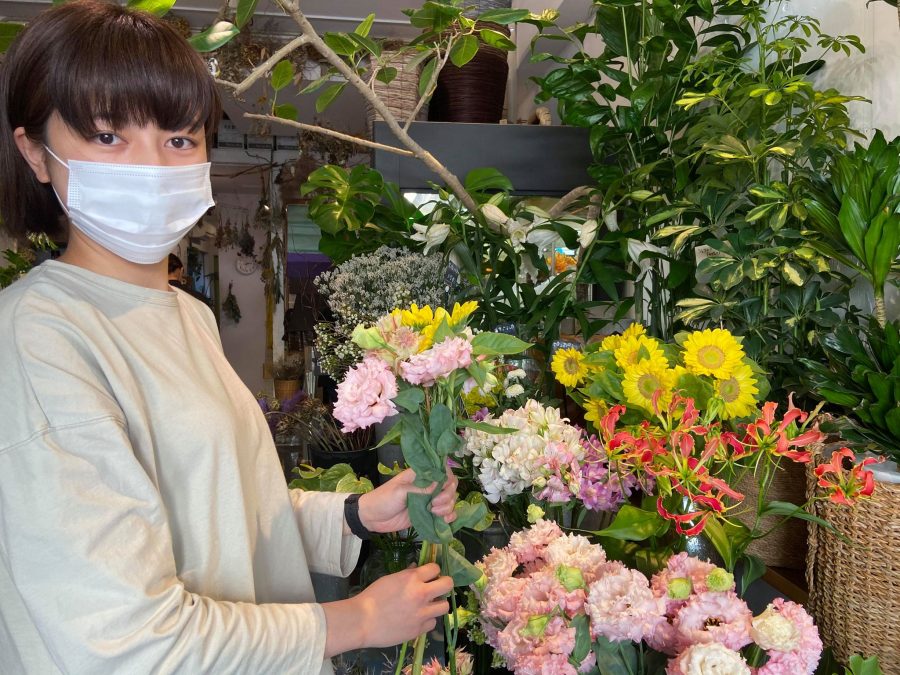 大阪天満橋 都会の中のお洒落なフラワーショップ Notice Flower 関西プレス Kansaipress